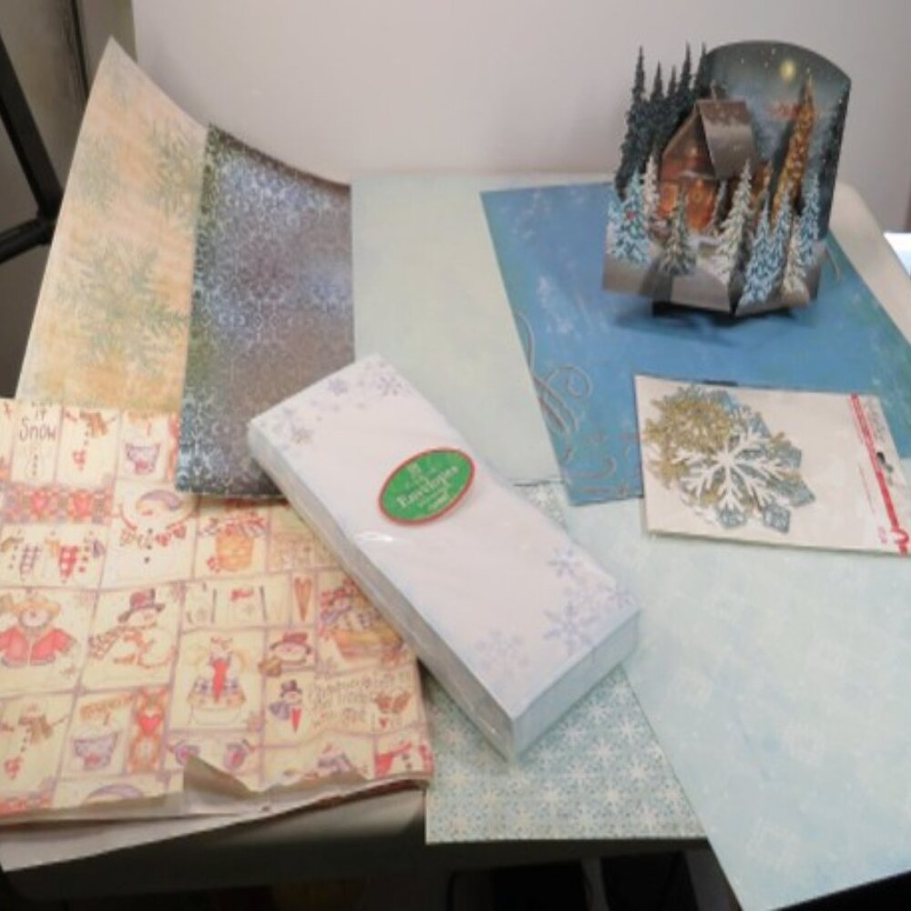 Scrapbook Grab Bag Winter Themed